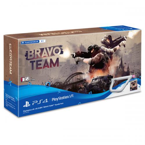 PS4 브라보 팀 한글판 PSVR 슈팅 컨트롤러 번들팩 / VR 필수