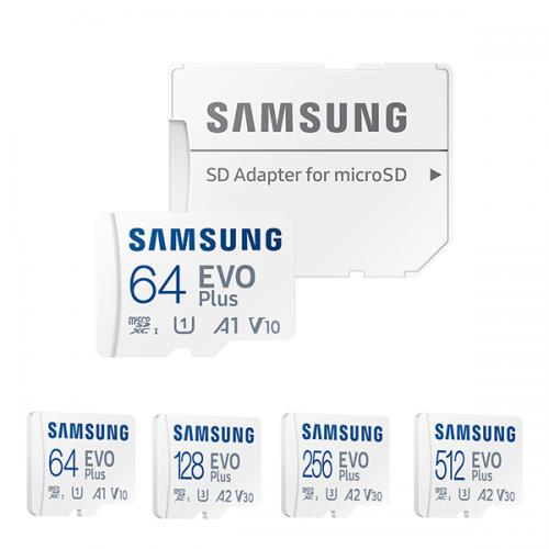 닌텐도 스위치 삼성 EVO Plus 마이크로SD 메모리카드 / 용량선택 / SD아답터포함