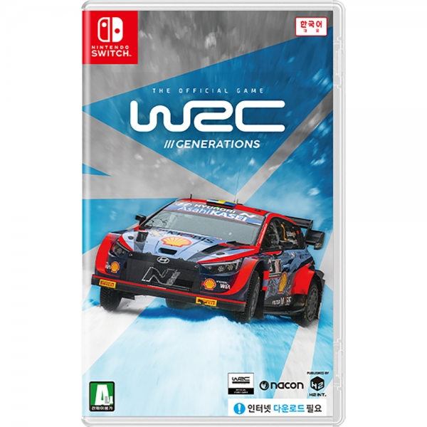 닌텐도 스위치 WRC 제너레이션 FIA 월드 랠리 챔피언십 한글판