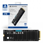 PS5 콘솔용 WD Black SN850 NVMe SSD 2TB