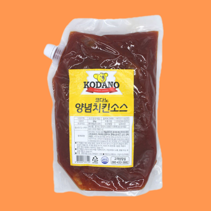코다노 양념치킨소스 2KG 소떡소떡맛