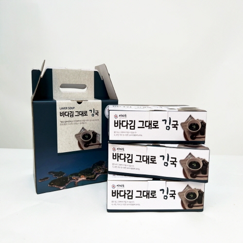 바다김 그대로 김국 선물세트 5g x 10ea 3BOX