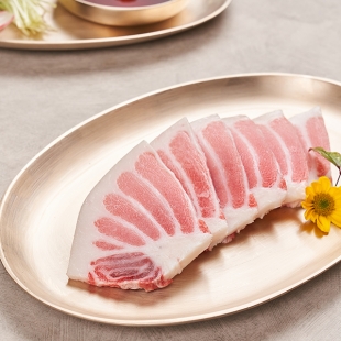 [한정수량] 80상 참다랑어 배꼽살(250g)-껍질제거